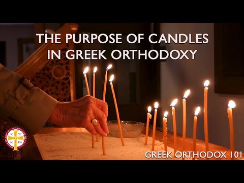 Video: How To Light Candles In An Orthodox Church