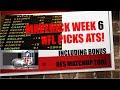 Week 6 Consensus NFL Game Picks (Against the Spread) - YouTube
