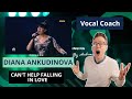 I was wrong about her - Vocal Coach Reacts to Diana Ankudinova - Can't Help Falling In Love