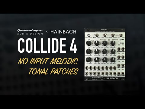 Joranalogue Audio Design x Hainbach / COLLIDE 4 / music and melodies / JUST SOUND SERIES (2/4)