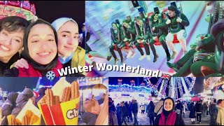 winter wonderland 🇬🇧 ونترلاند لندن 🎠✨