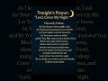 Lord, Cover My Night 🙏🏻🙏🏻🙏🏻 #livingwordprayers #bedtimeprayer