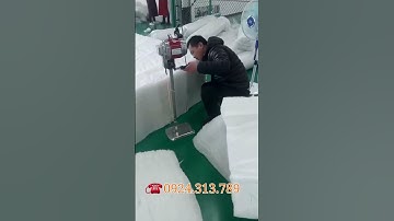 Máy Cắt Mút Xốp Bằng Dây Nhiệt #máycắtmútxốp #máycắtbônggòn #máycắtđệmbông #máycắtxốp