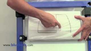 EAGO PSF332 Concealed Dual Flush In Wall Tank Carrier for Wall Mounted Toilets