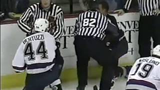 Todd Bertuzzi vs Adam Foote
