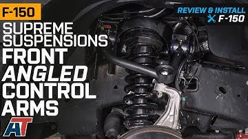 2004-2020 F150 Supreme Suspensions Front Angled Control Arms Review & Install