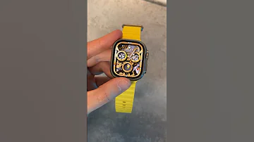Как сделать кастомный циферблат на Apple Watch