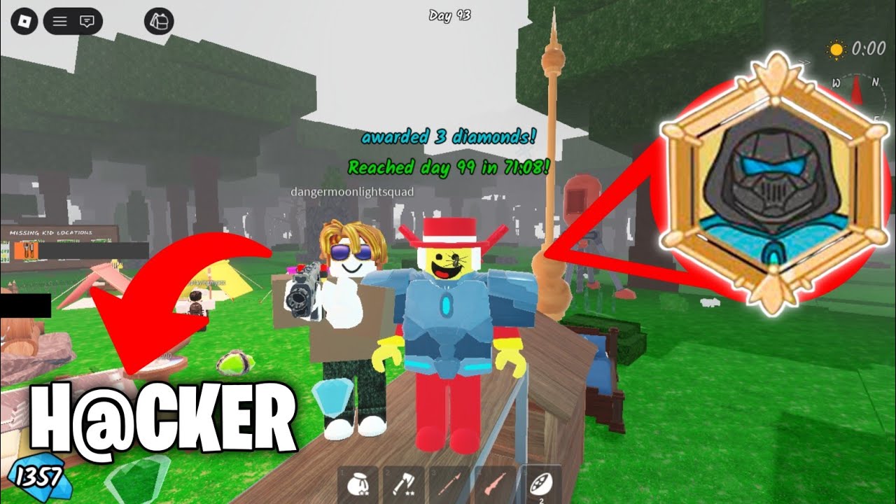 I Helped a Viewer Survive 100 Days in 99 Nights In The Forest! 😱