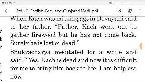 STD 10 unit 7   Kach and  Devyani (part-3) by Dipika matholiya