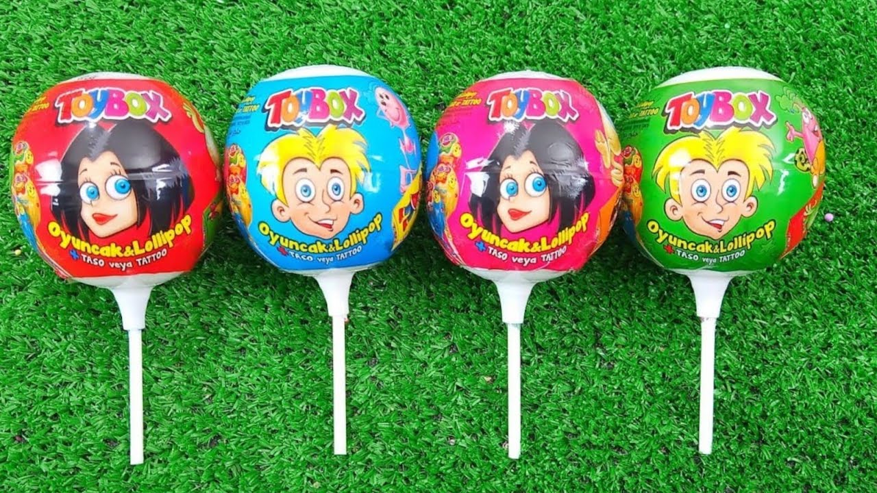 Top 5 Satisfying Video ASMR Lollipops Chocolate and Gummy Candy Unboxing Video Most Popular Candy.