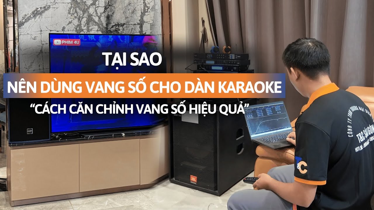 Vì Sao Nên Dùng Vang Số Thay Vang Cơ Cho Dàn Karaoke Gia Đình? Cách căn chỉnh vang số hiệu quả