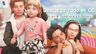 ☁️ CC FOLDER | KIDS AND TODDLERS |  Los Sims 4 Contenido Personalizado