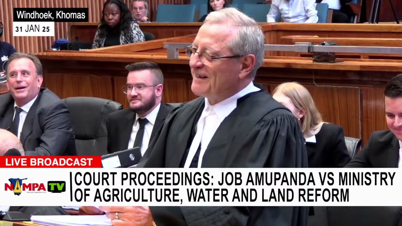 WATCH LIVE: JOB AMUPANDA VS MINISTRY OF AGRICULTURE, WATER AND LAND REFORM