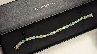 Ross-Simons Ethiopian Opal Tennis Bracelet Review