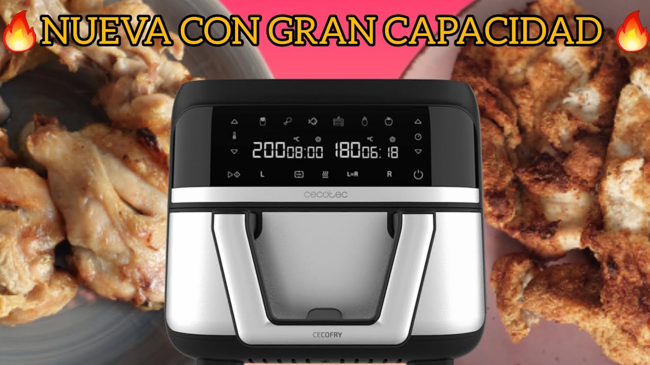 NUEVA!! ✅️CECOFRY DUAL 9000, con gran capacidad #cecofry #freidoradeaire  #freidorasinaceite 