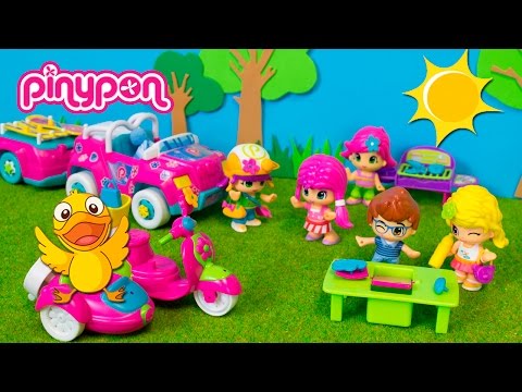 pinypon coche picnic