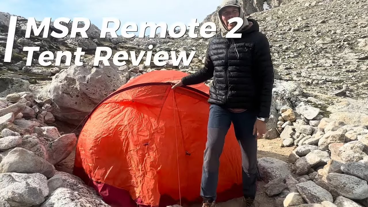 MSR Remote 2 Tent Review (on the Grand Teton!) - Derek Toshner of