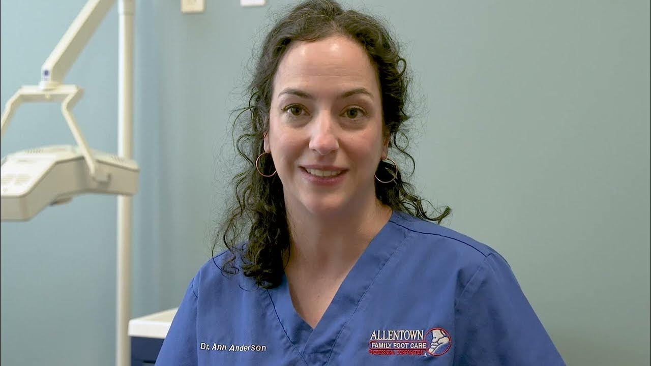 Meet Dr. Ann Anderson Allentown Family Foot Care 2023 YouTube