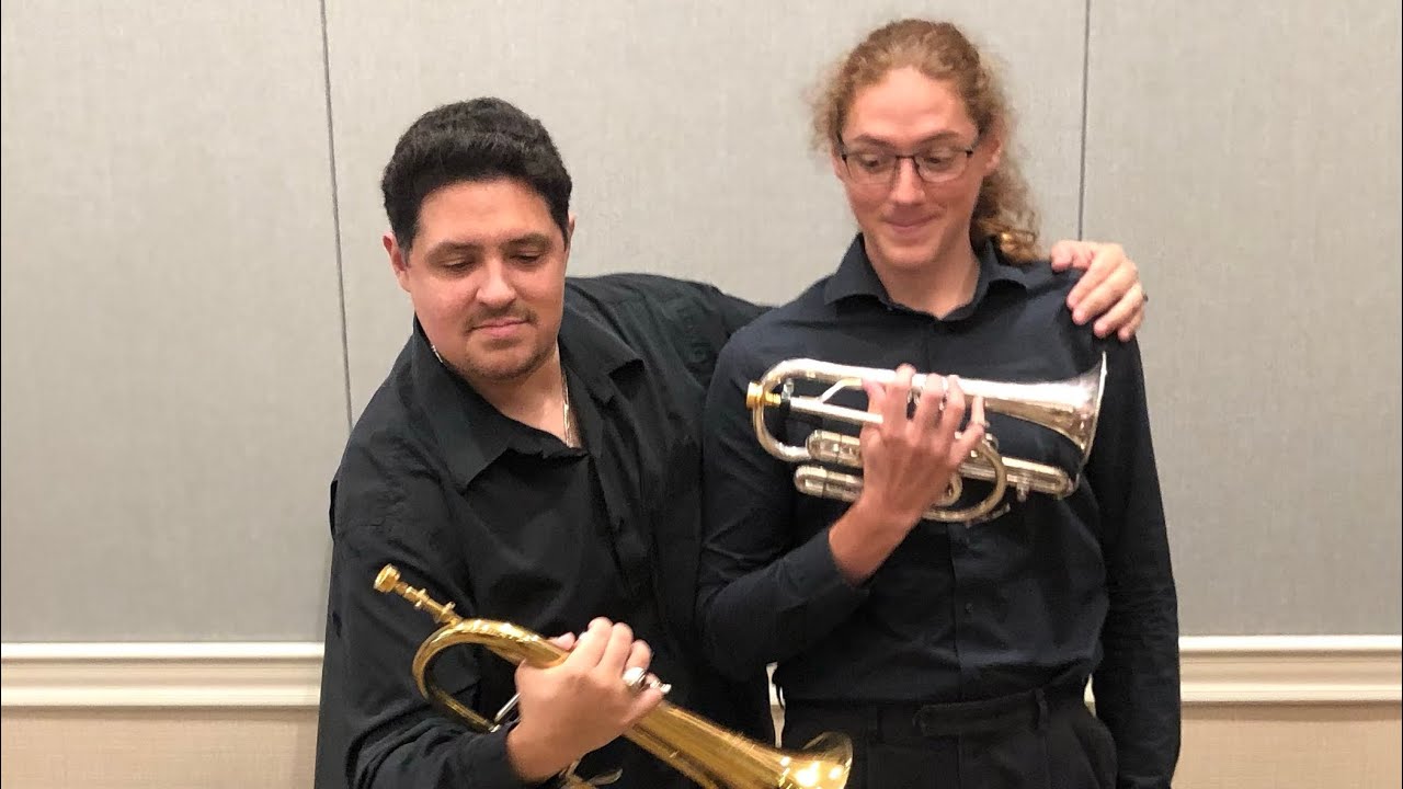 Vivaldi for 2 Trumpets CarolBrass Piccolo Trumpet demonstration CPC