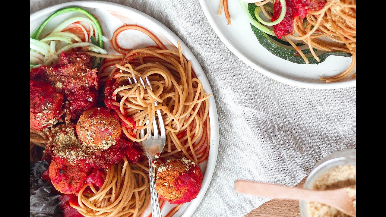 NO MEAT - MEATBALLS // vegan pasta sauce