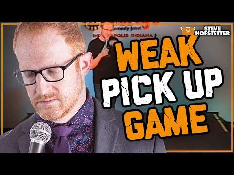 Guy fails to pick up girls at comedy show