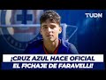 ¡OTRO FICHAJE AZUL! 🚨🚂 Cruz Azul hace oficial a Lorenzo Faravellli | TUDN