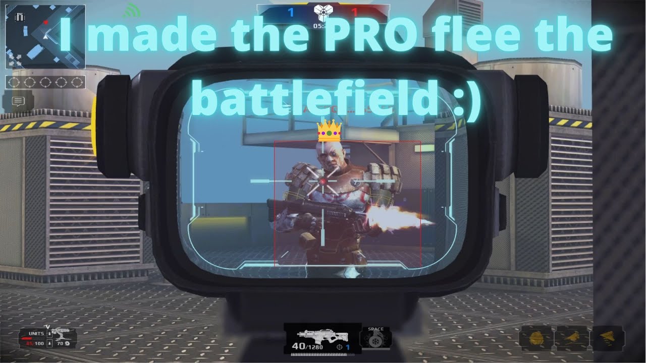 MC5 PRO ran away from the PRO tournament match:)