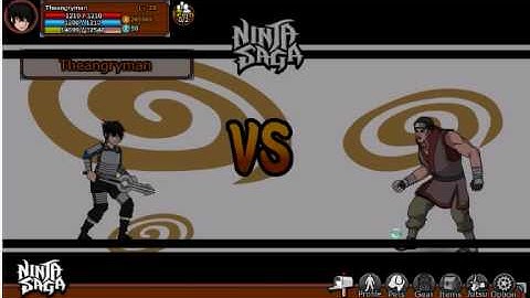 Ninja Saga part 3 Easy task for what I got for more than 30 tons of xp