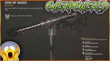 EPIC MP40 "SON OF MARS" is Way Too GOOD in COD WW2!