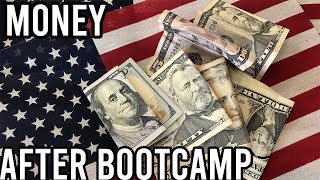 Military Money| How Much  Money Do You Make After Bootcamp/Basic Training | Army | 2019/2020