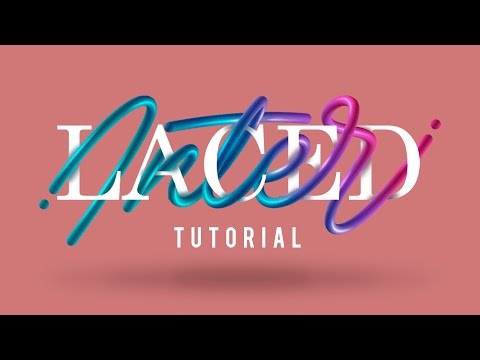 Interlaced Lettering Tutorial | Adobe Photoshop & Illustrator