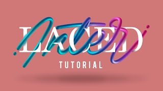 Interlaced Lettering Tutorial | Adobe Photoshop & Illustrator