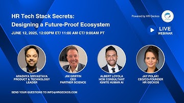 HR Tech Stack Secrets: Designing a Future-Proof Ecosystem