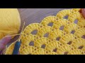 EASY CROCHET KNITTING BABY BLANKET... ŞAHANE TIĞ İŞİ YAPIMI KOLAY BATTANİYE YELEK ÖRGÜ MODELİ..