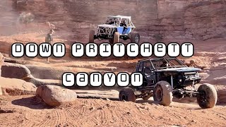 Going Down Pritchett Canyon
