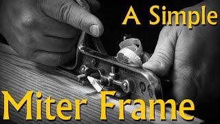 A two for one video! This is a time honored technique of making picture frames though I haven