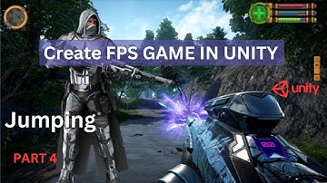 [#4]  How To Create FPS Game in Unity for Beginners -Jumping