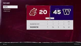 2024 Week 3 - Washington State (2-0) at #20 Washington (2-0)