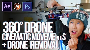 Invisible drone?! 😱 360 Cinematic Techniques + VR Drone Removal