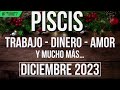 PISCIS HORÓSCOPO 12 CASAS RUEDA ASTROLÓGICA DICIEMBRE 2023 TAROT PREDICCIONES