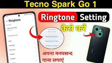 Tecno Spark Go 1 Ringtone Setting _ Tecno Spark Go 1 Ringtone me Setting Kaise Kare/Tecno Spark Go 1