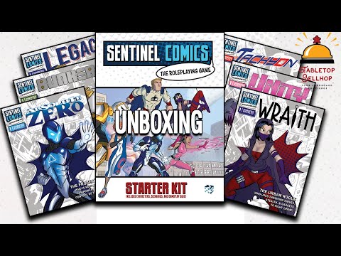  Greater Than Games: Sentinel Comics: The RPG GM Kit, Playing  SCRPG Involves Players Working Together with The GM, for Ages 14 and up :  Toys & Games