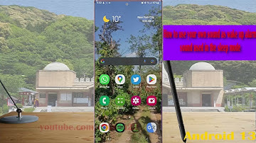 Samsung Galaxy S22 Ultra : How to use your own sound as wake up alarm sound used in the sleep mode
