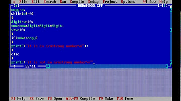 C PROGRAM TO DISPLAY ARMSTRONG NUMBER