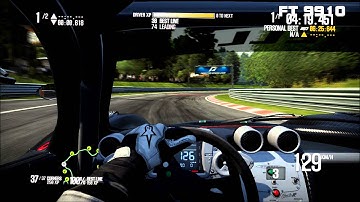 Pagani Zonda R: Nürburgring - Nordschleife ONBOARD CAMERA (Need for Speed Shift 2 Unleashed)