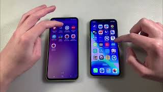 Samsung Galaxy A54 vs iPhone X