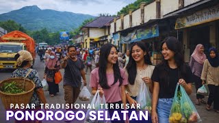 🔥 The Largest Traditional Market in Ponorogo? This is What Slahung Traditional Market Looks Like!