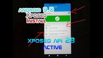 Tutorial Install Xposed For Android PIE 9.0
