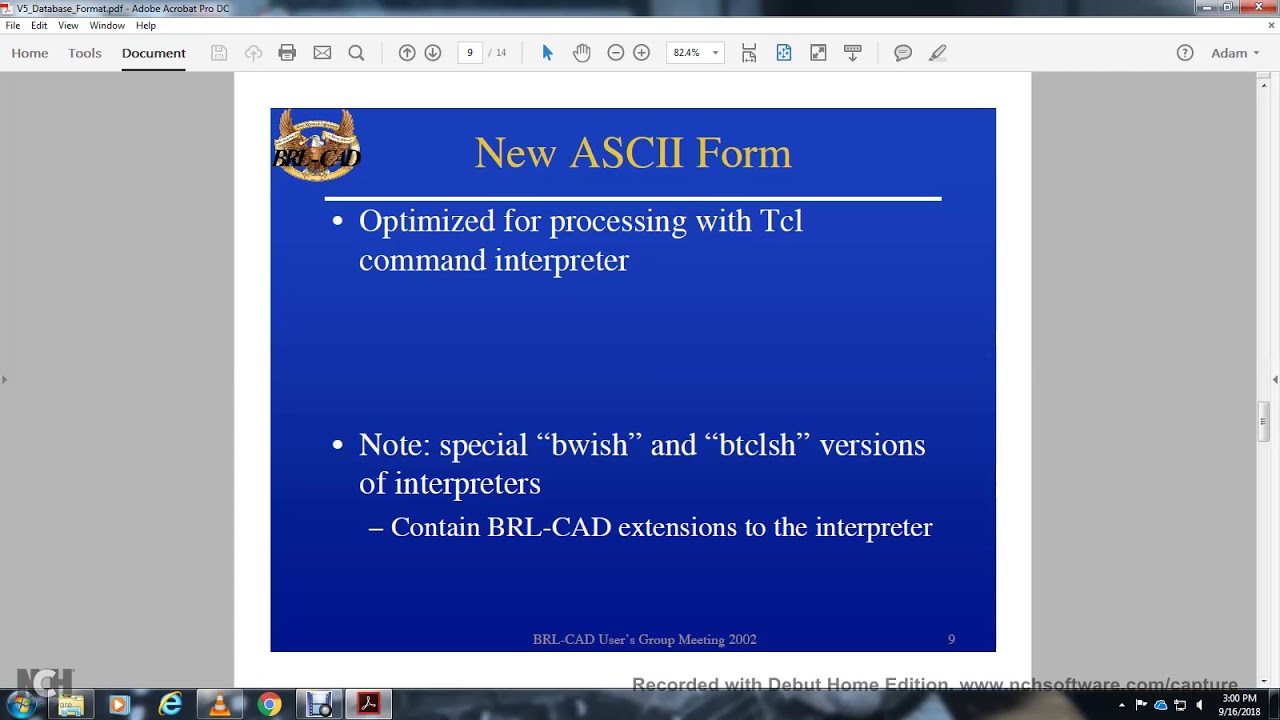 NEW FEATURES OF THE BRL CAD DATABASE FORMAT - YouTube