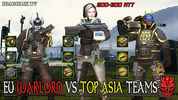 Tacticool:EUs BEST FIGHTS ASIAS ELITE TEAMS (200-300RTT touch report)